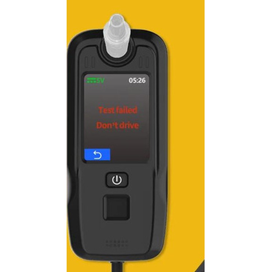 AlcoBlock AL-2 vehicle alcohol interlock handset with control module