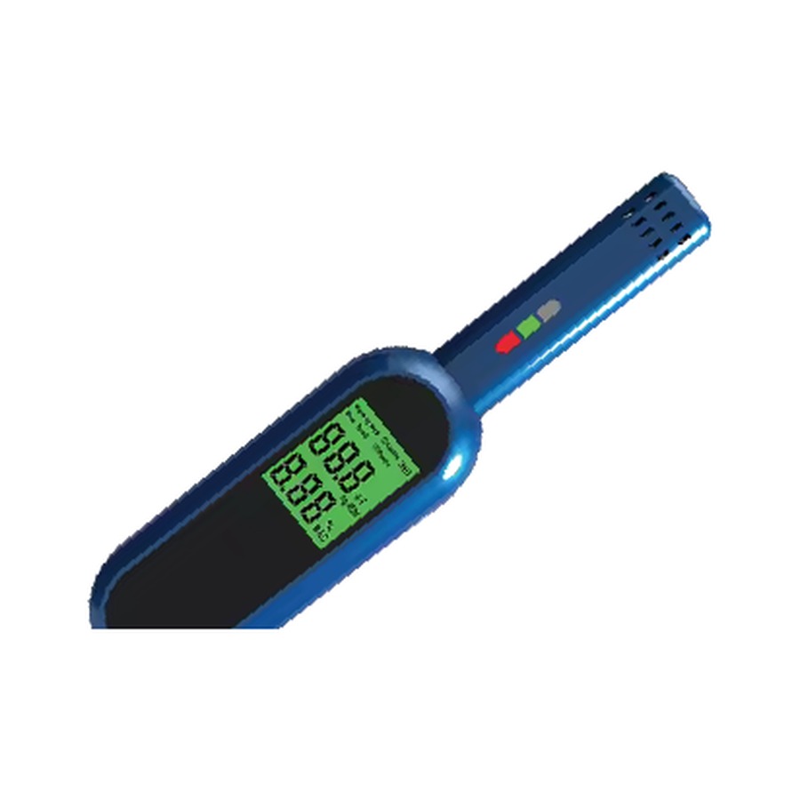 AlcoblowPro AT250 compact digital breathalyzer with LCD display